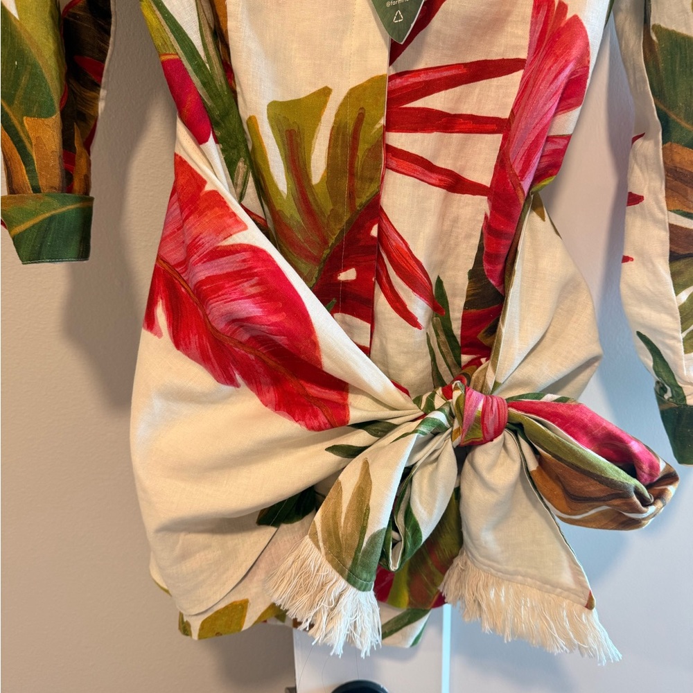 Farm Rio Spring Forest Mini Dress - Picture 9 of 11